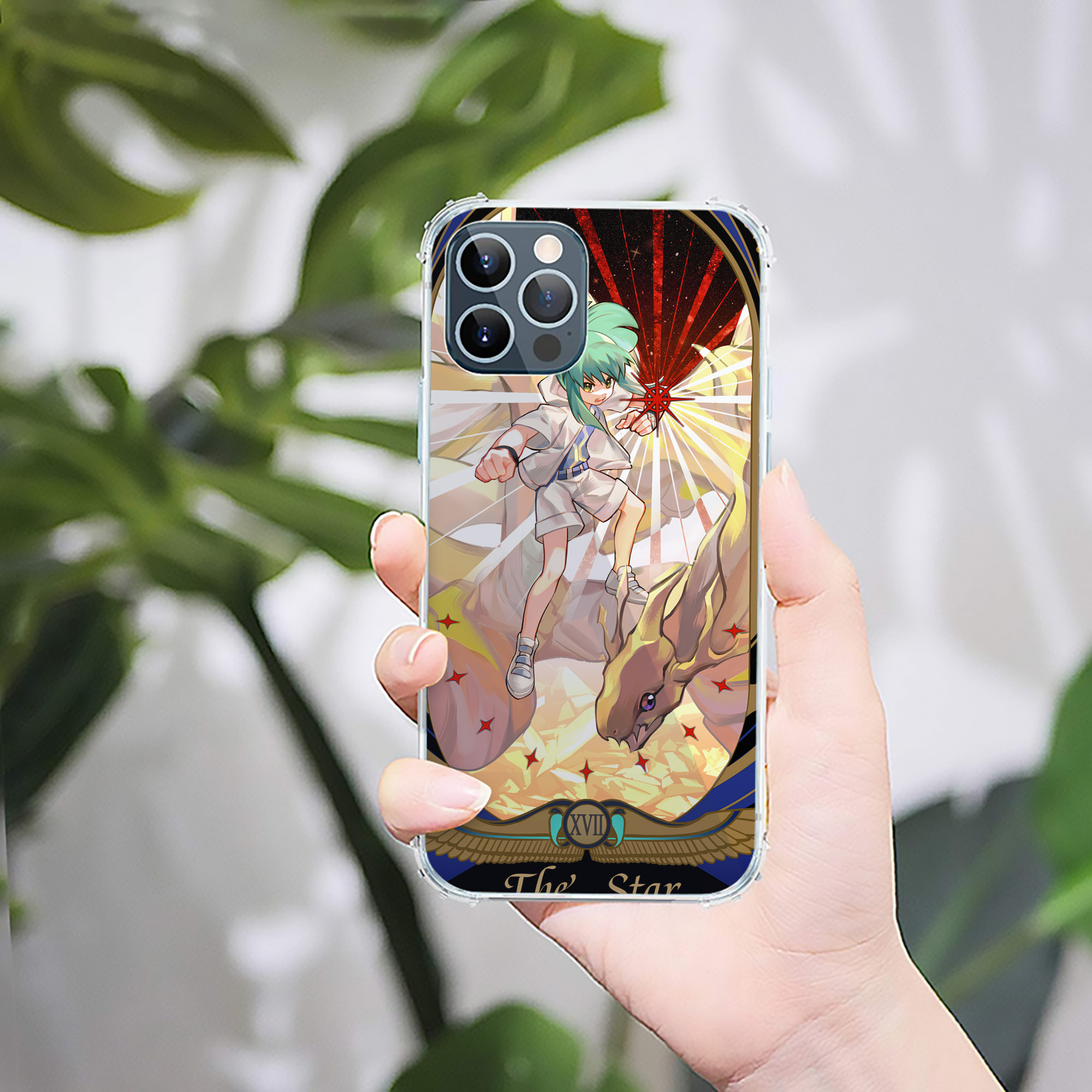 （画像用） 遊☆戯☆王 Yu-Gi-Oh! 【iPhone 12シリーズ対応】透明スマホケース（クリアソフトケース）